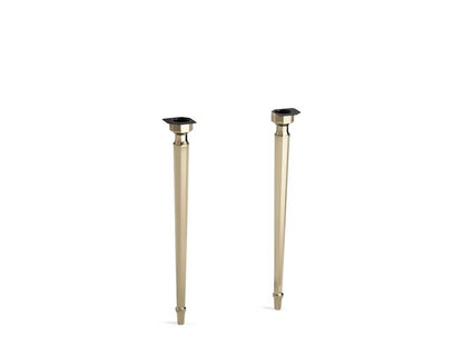 Kohler - Kathryn Octagonal Tapered Brass Table Legs