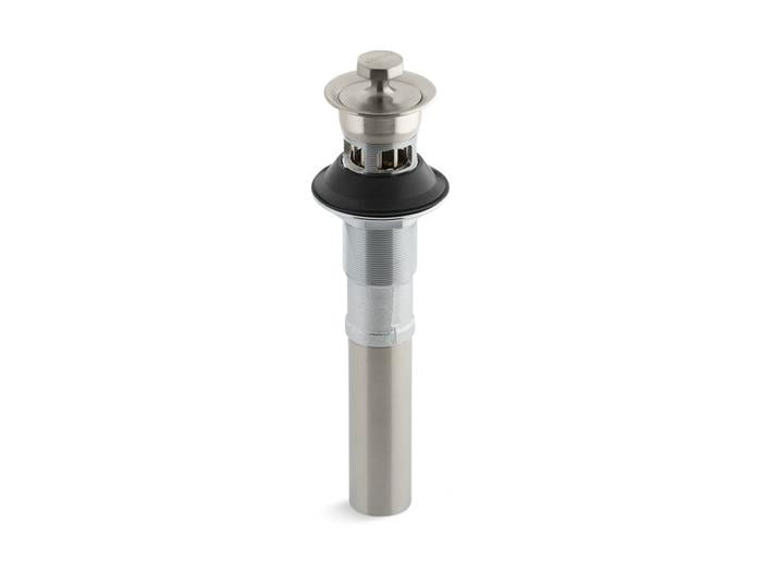 Kohler - Lavatory Drain, Non-Remvble Stpr With Overflow