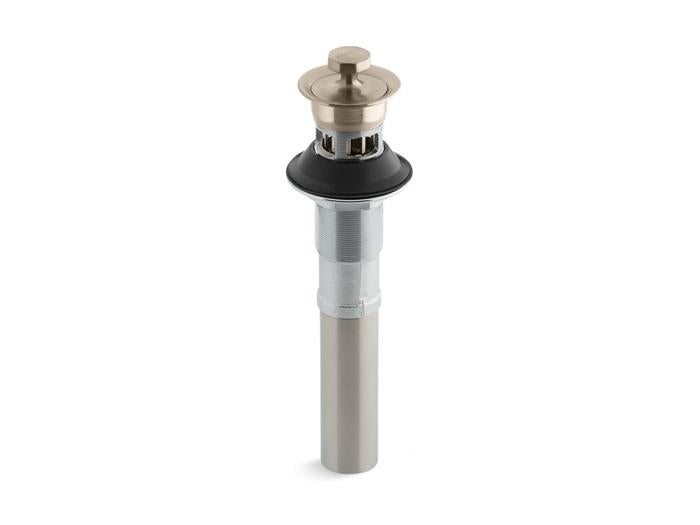 Kohler - Lavatory Drain, Non-Remvble Stpr With Overflow
