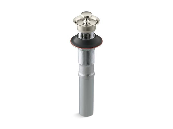Kohler - Lavatory Drain, Non-Remvble Stpr With Overflow