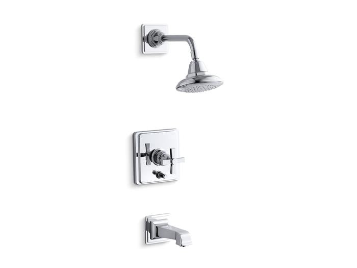 Kohler - Pinstripe Pure, Bath And Shower Trim