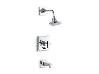 Kohler - Pinstripe Pure, Bath And Shower Trim