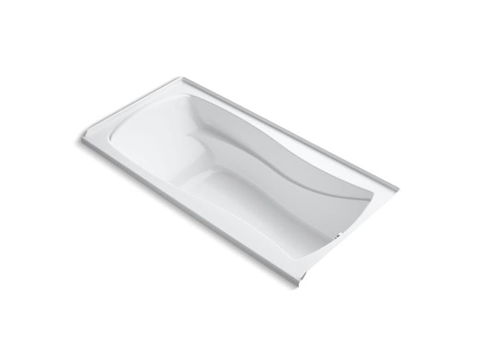 Kohler - Mariposa 72 X 36 Inch Alcove Heated Bubblemassage Air Bath With Bask Heated Surface