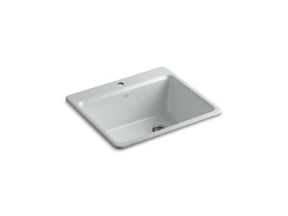 Kohler - Riverby 25 Inch Top-Mount Single-Bowl Kitchen Sink - Single Hole