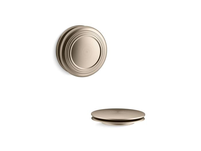 Kohler - Pureflo Bath Drain Trim - Trad Push