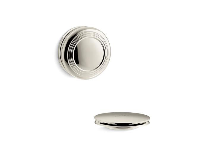 Kohler - Pureflo Bath Drain Trim - Trad Push