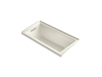 Kohler - Underscore 60 X 30 Inch Alcove Heated Bubblemassage Air Bath With Bask Heated Surface