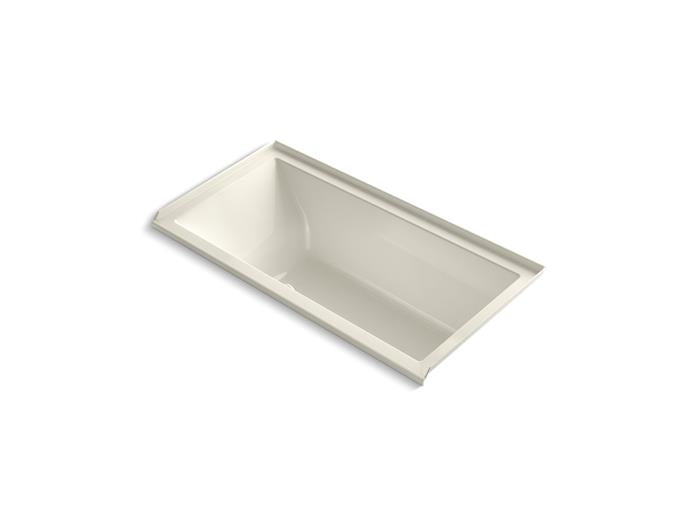 Kohler - Underscore 60 X 30 Inch Alcove Heated Bubblemassage Air Bath With Bask Heated Surface