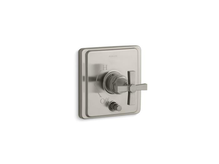 Kohler - Pinstripe Pure, Bath And Shower Trim With Div