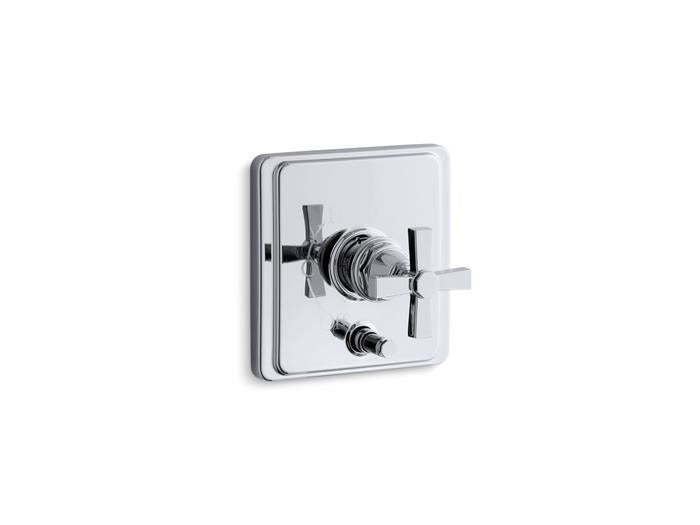 Kohler - Pinstripe Pure, Bath And Shower Trim With Div