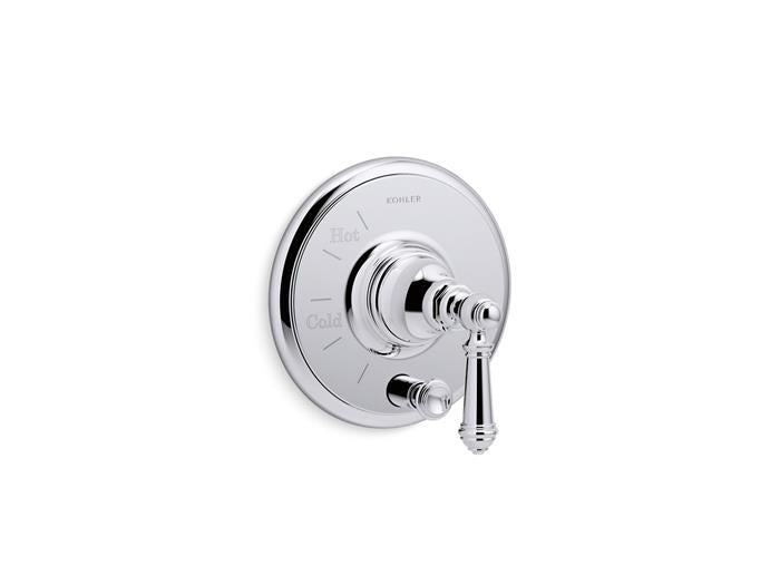 Kohler - Artifacts Rite-Temp Valve Trim With Diverter, Lvr