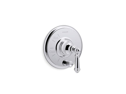 Kohler - Artifacts Rite-Temp Valve Trim With Diverter, Lvr