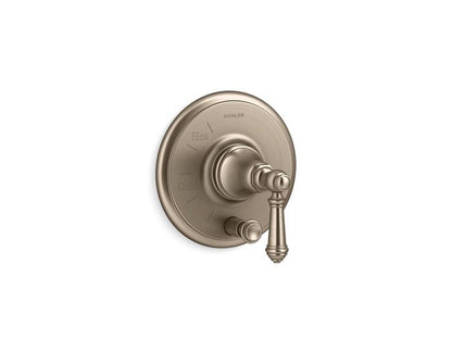 Kohler - Artifacts Rite-Temp Valve Trim With Diverter, Lvr