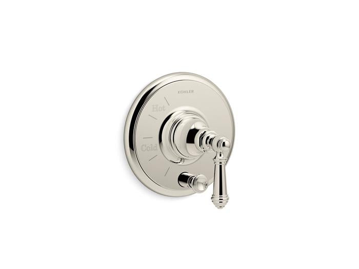 Kohler - Artifacts Rite-Temp Valve Trim With Diverter, Lvr