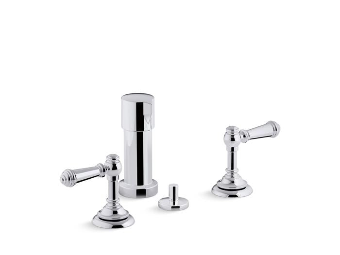 Kohler - Artifacts Widespread Bidet, Lvr Hdl