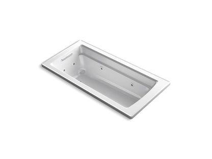 Kohler - Archer 66 X 32 Inch Drop-In Whirlpool Bath With Bask Heated Surface