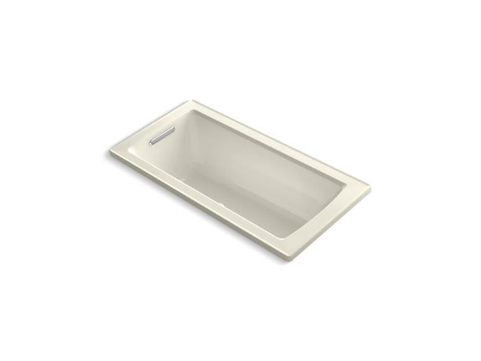 Kohler - Archer 60 X 30 Inch Drop-In Heated Bubblemassage Air Bath With Bask Heated Surface
