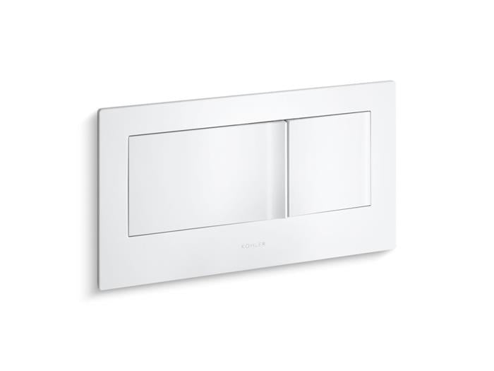 Kohler - Veil Flush Actuator Plate For 2X6 Inch In-Wall Tank And Carrier System