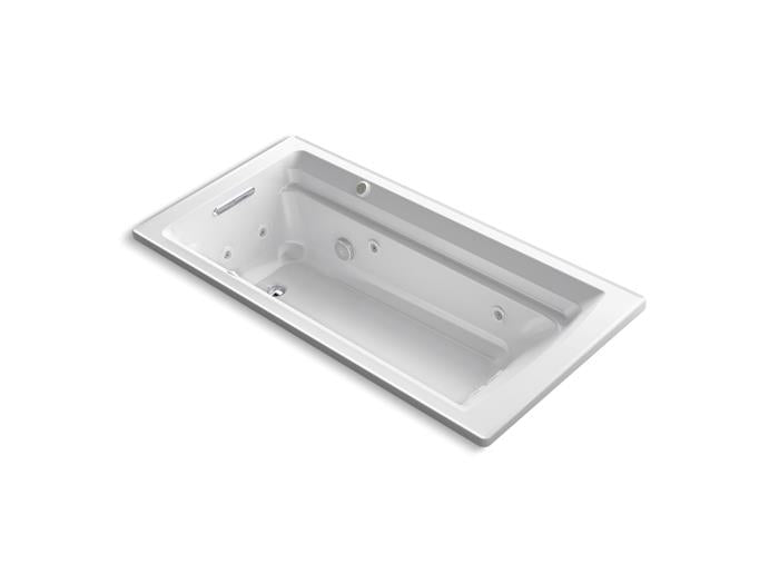 Kohler - Archer 72 X 36 Inch Drop-In Heated Bubblemassage Air Bath With Whirlpool