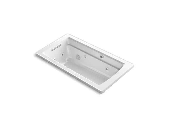Kohler - Archer 60 X 32 Inch Drop-In Heated Bubblemassage Air Bath With Whirlpool