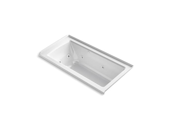 Kohler - Archer 60 X 30 Inch Alcove Heated Bubblemassage Air Bath And Whirlpool