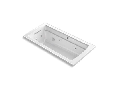 Kohler - Archer 66 X 32 Inch Drop-In Heated Bubblemassage Air Bath With Whirlpool