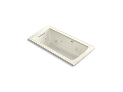 Kohler - Archer 60 X 30 Inch Drop-In Heated Bubblemassage Air Bath With Whirlpool