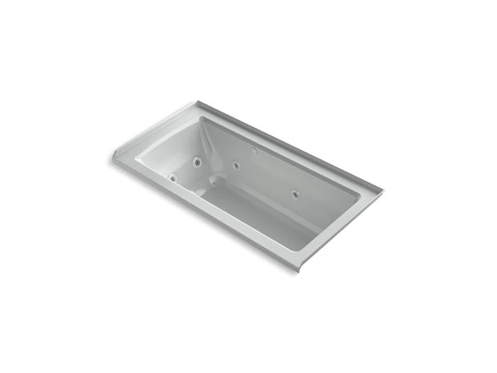 Kohler - Archer 60 X 30 Inch Alcove Heated Bubblemassage Air Bath And Whirlpool