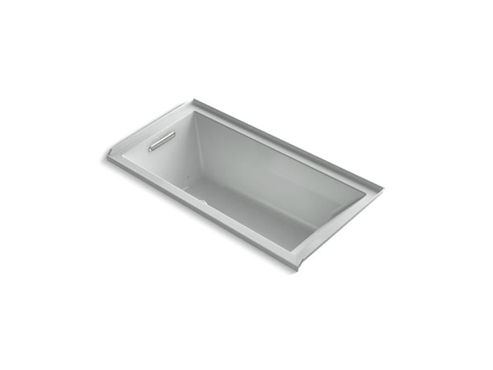 Kohler - Underscore 60 X 30 Inch Alcove Heated Bubblemassage Air Bath With Bask Heated Surface