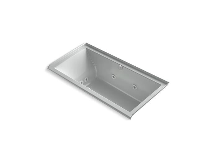 Kohler - Underscore 60 X 30 Inch Alcove Heated Bubblemassage Air Bath With Whirlpool
