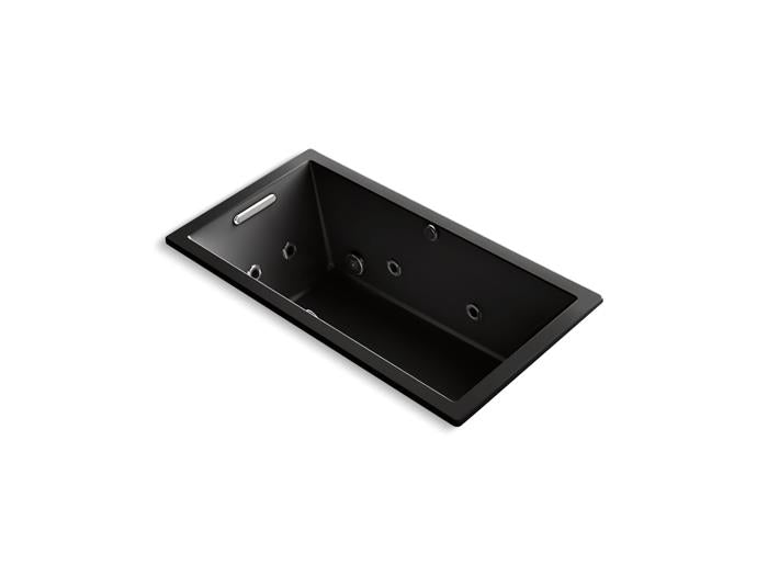 Kohler - Underscore 60X32 Inch Drop-In Heated Bubblemassage Air Bath With Whirlpool