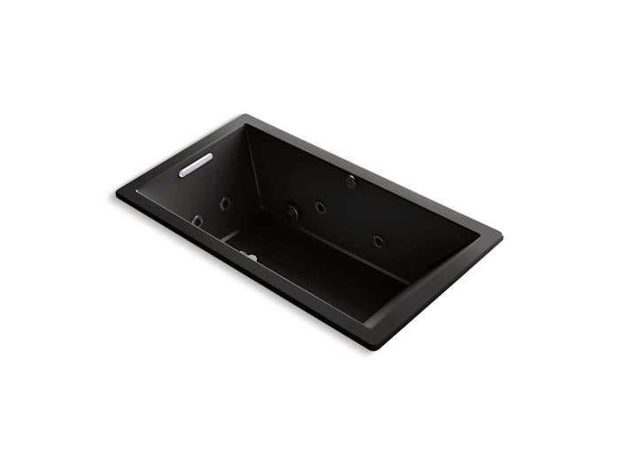 Kohler - Underscore 66 X 36 Inch Drop-In Heated Bubblemassage Air Bath With Whirlpool