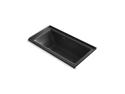 Kohler - Archer 60 X 30 Inch Alcove Heated Bubblemassage Air Bath With Bask Heated Surface