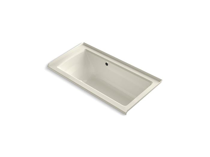 Kohler - Archer 60 X 30 Inch Alcove Heated Bubblemassage Air Bath With Bask Heated Surface