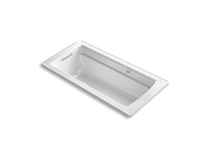 Kohler - Archer 66 X 32 Inch Drop-In Heated Bubblemassage Air Bath With Bask Heated Surface