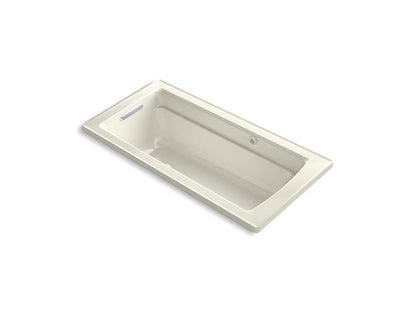 Kohler - Archer 66 X 32 Inch Drop-In Heated Bubblemassage Air Bath With Bask Heated Surface