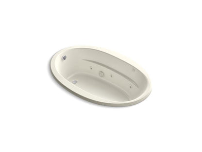 Kohler - Sunward 66 X 42 Inch Inch Drop-In Whirlpool Bath With Bask Heated Surface