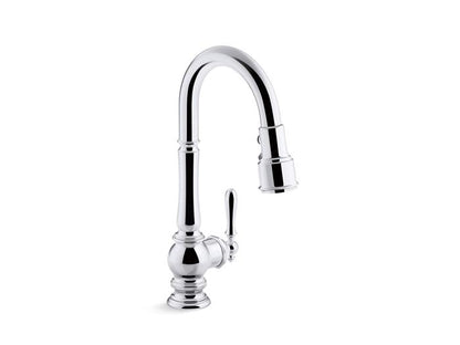 Kohler - Artifacts Pull-Down Kitchen Sink Faucet With Three-Function Sprayhead