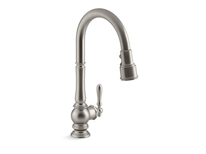 Kohler - Artifacts Pull-Down Kitchen Sink Faucet With Three-Function Sprayhead
