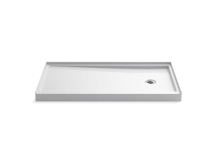 Kohler - Rely 60 X 32 Inch Alcove Shower Base, Right Drain