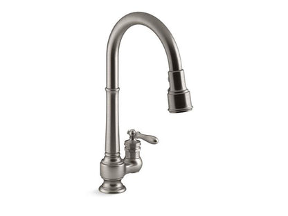 Kohler - Artifacts Pull-Down Kitchen Sink Faucet With Three-Function Sprayhead