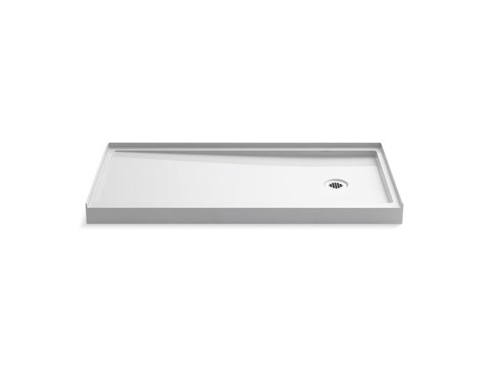 Kohler - Rely 60 X 30 Inch Alcove Shower Base, Right Drain