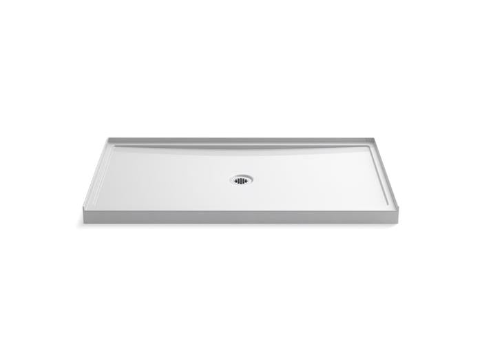 Kohler - Rely 60 X 34 Alcove Shower Base, Center Drain