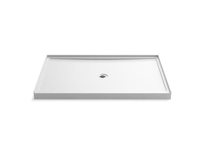 Kohler - Rely 60 X 42 Alcove Shower Base, Center Drain