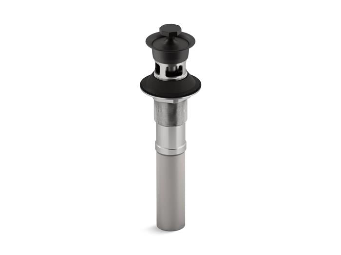 Kohler - Lavatory Drain, Non-Remvble Stpr With Overflow
