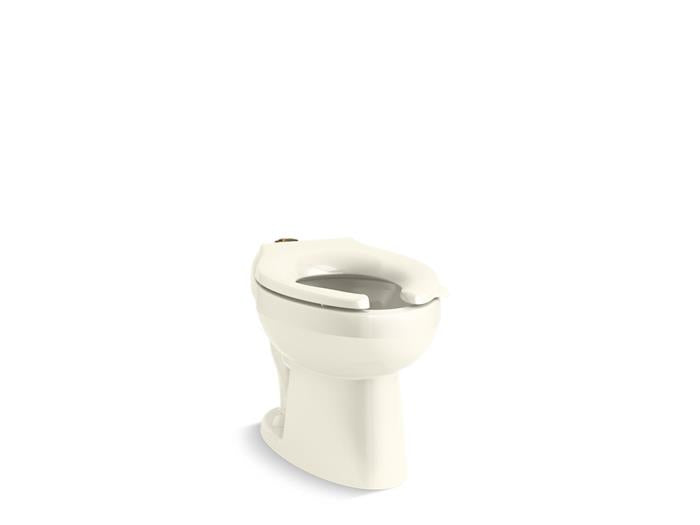 Kohler - Wellcomme Ultra Floor-Mount Top Spud Flushometer Bowl