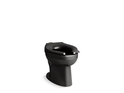 Kohler - Wellcomme Ultra Floor-Mount Top Spud Flushometer Bowl With Bedpan Lugs