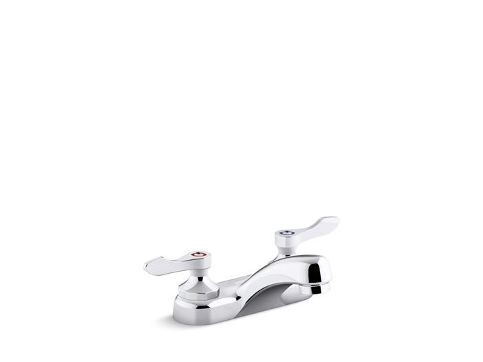 Kohler - Triton Bowe 1.0 Gpm Centerset Bathroom Sink Faucet With Laminar Flow And Lever Handles, Drain Not Included