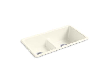 Kohler - Iron/Tones Smart Divide 33 Inch Top/Undermount Double-Bowl Kitchen Sink