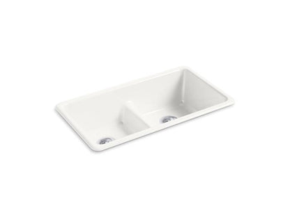 Kohler - Iron/Tones Smart Divide 33 Inch Top/Undermount Double-Bowl Kitchen Sink